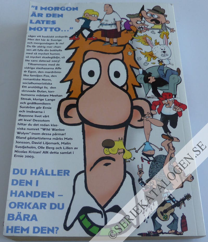 Baksida på Årgångssamling 2003 (2004)