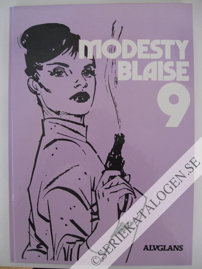 Framsida på Modesty Blaise #9 (1995)