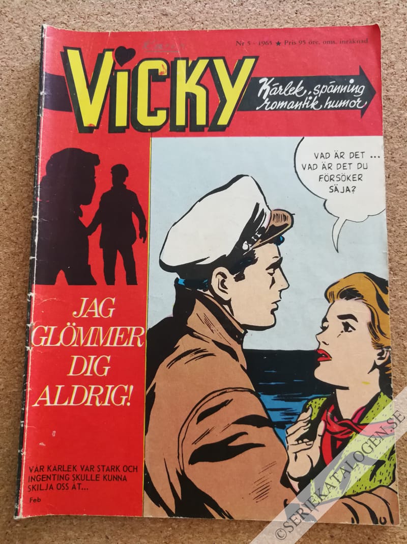 Framsida på Vicky #5 (1965)