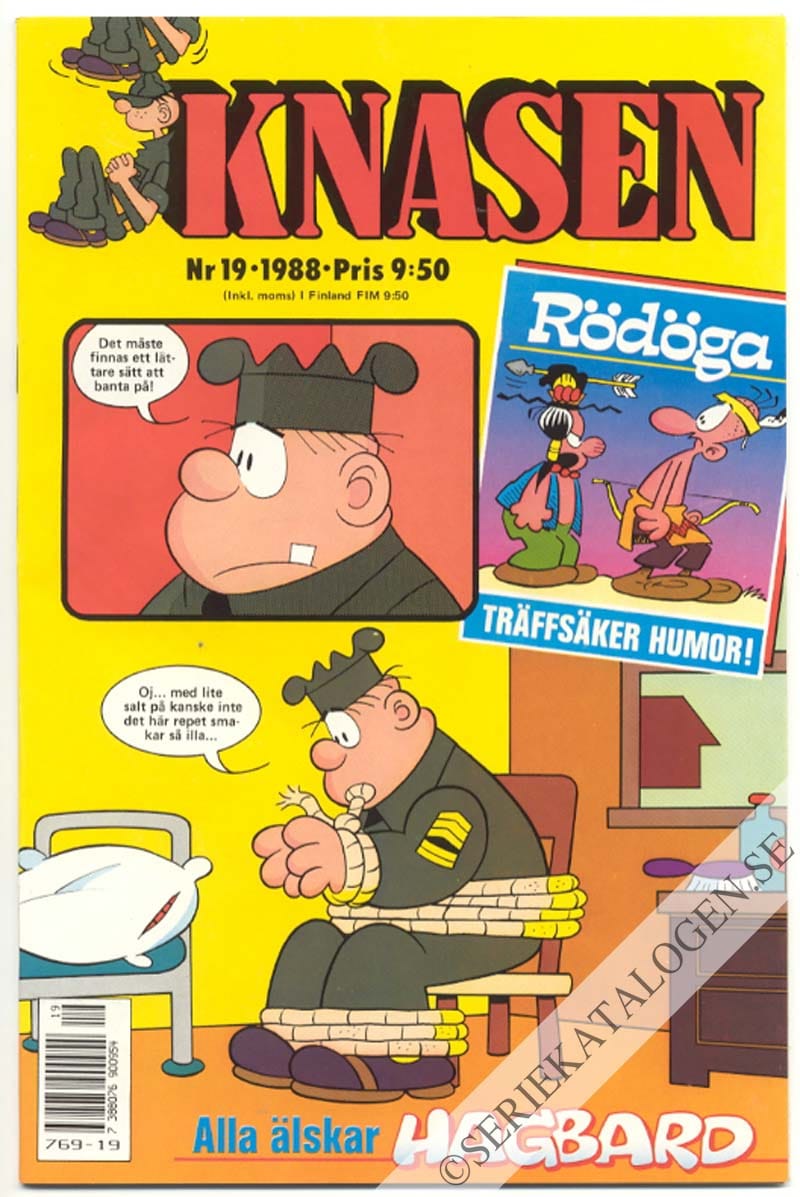 Framsida på Knasen #19 (1988)