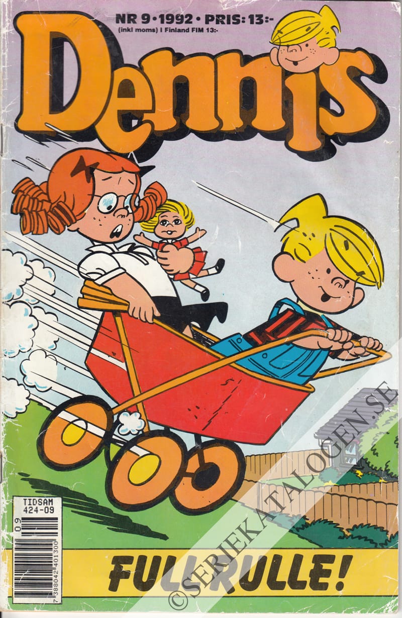 Framsida på Dennis #9 (1992)