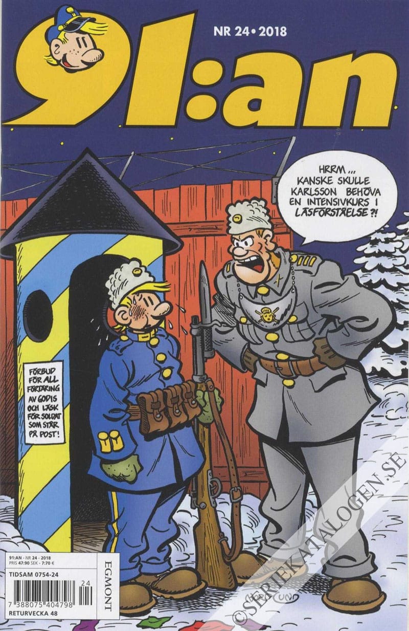 Framsida på 91:an #24 (2018)