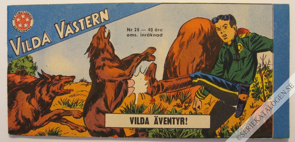 Framsida på Vilda Västern #28 (1966)