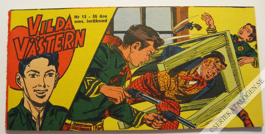 Framsida på Vilda Västern #13 (1962)