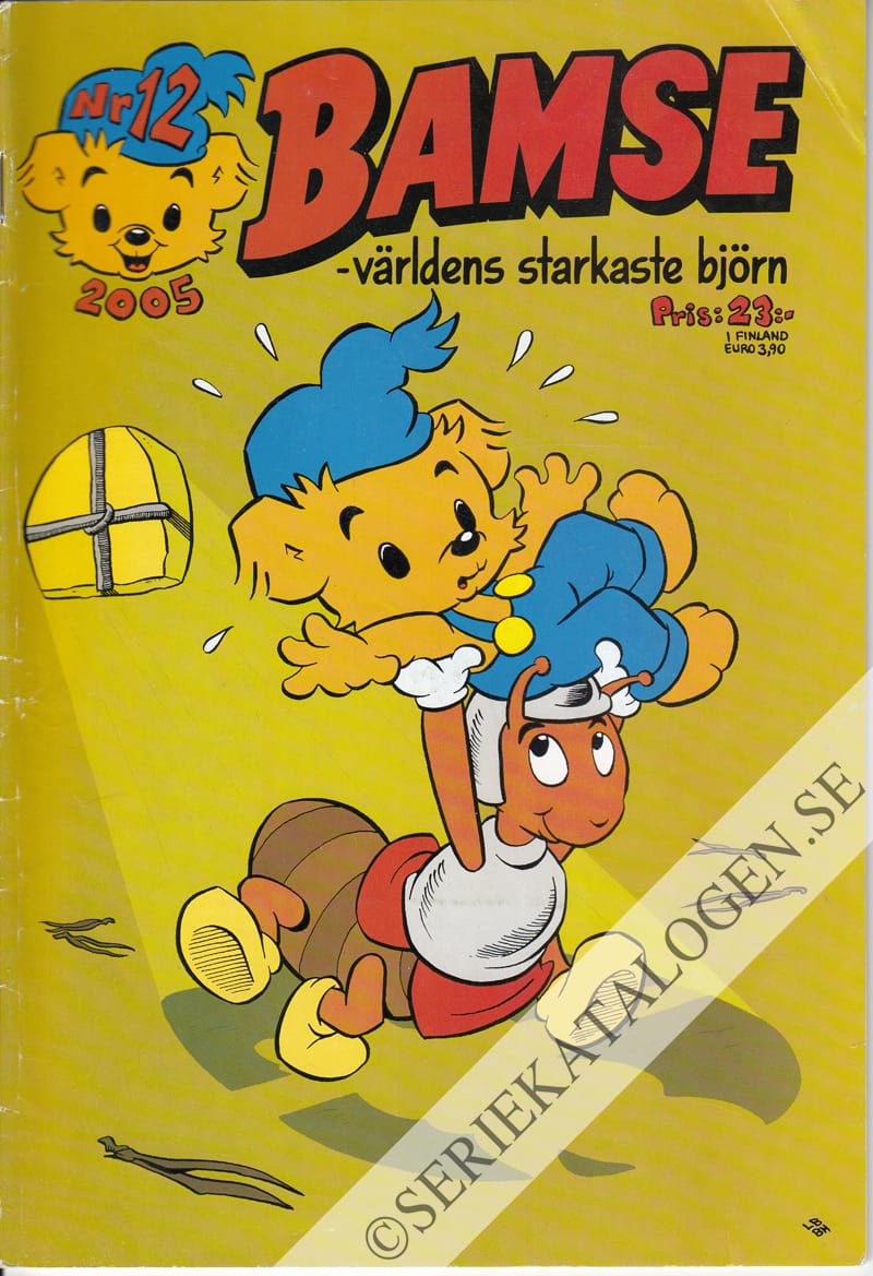 Framsida på Bamse #12 (2005)