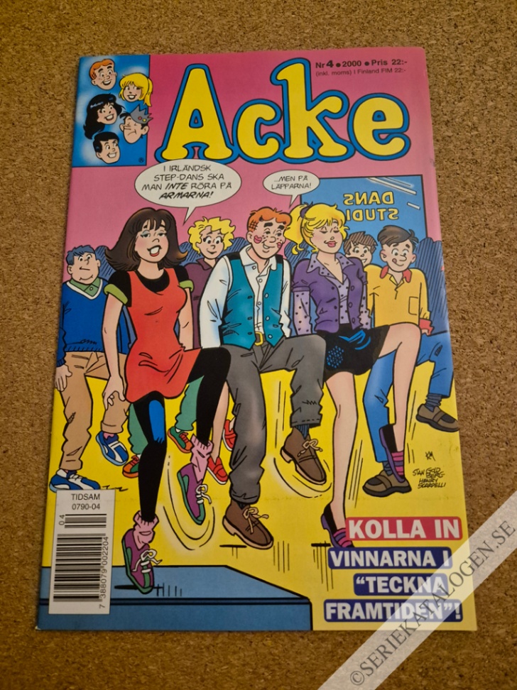 Framsida på Acke #4 (2000)