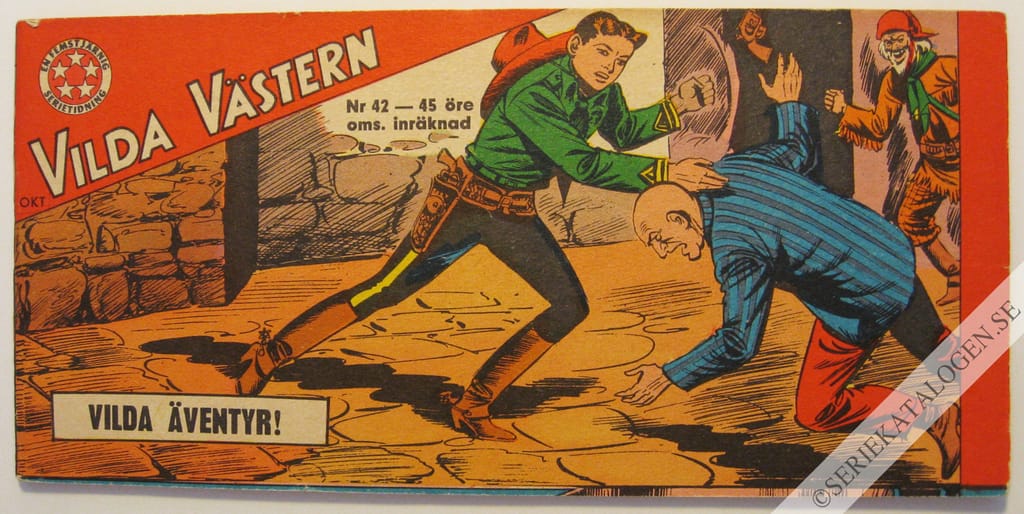Framsida på Vilda Västern #42 (1966)