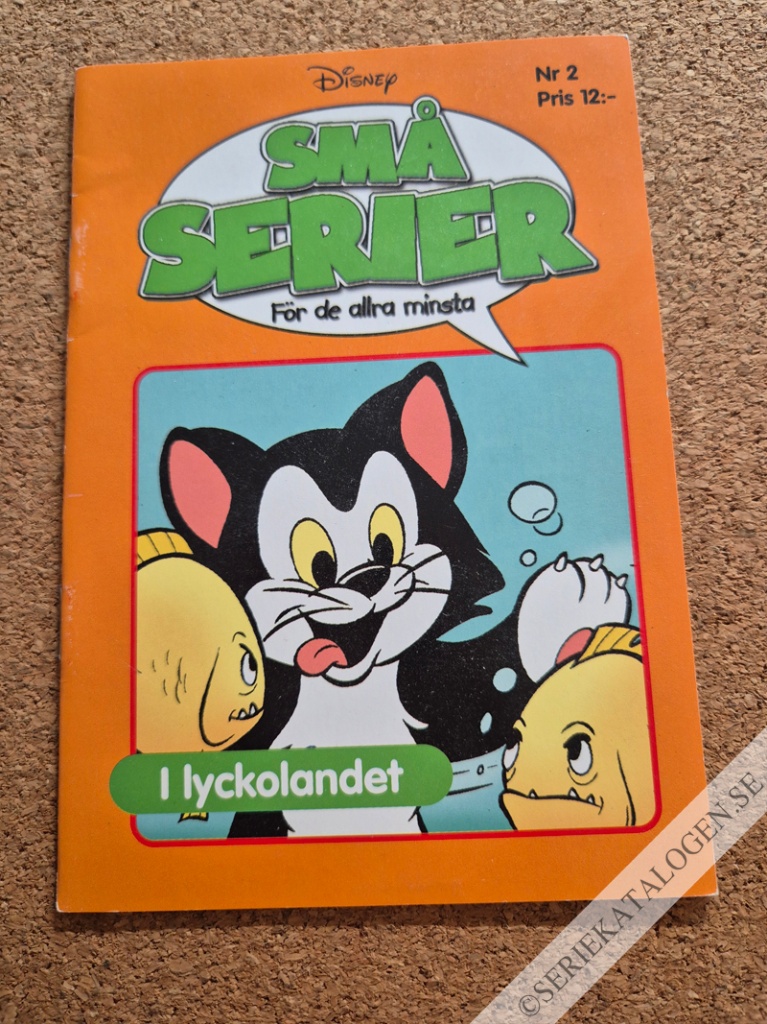 Framsida på Små serier #2 - I lyckolandet (2004)