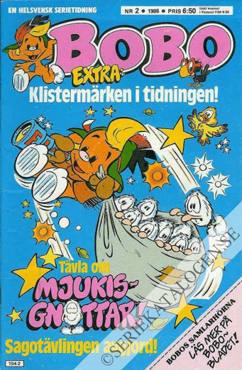 Framsida på Bobo #2 (1986)