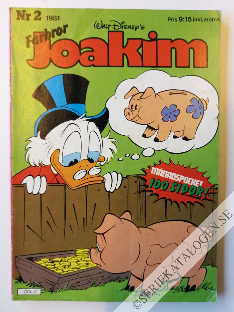 Framsida på Joakim #2 (1981)