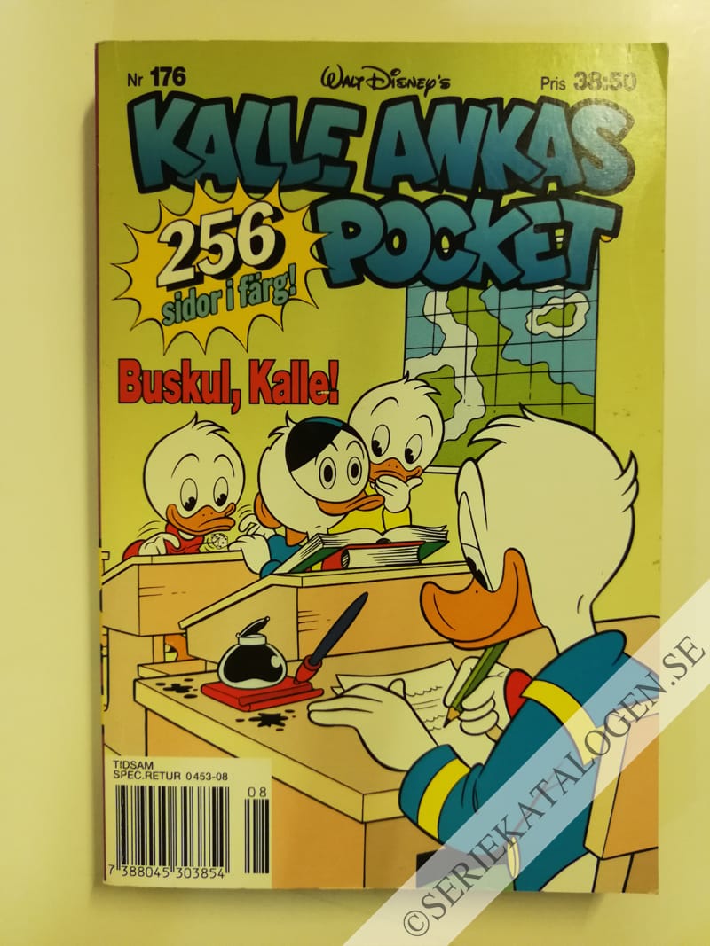 Framsida på Kalle Ankas pocket #176 - Buskul, Kalle! (1994)
