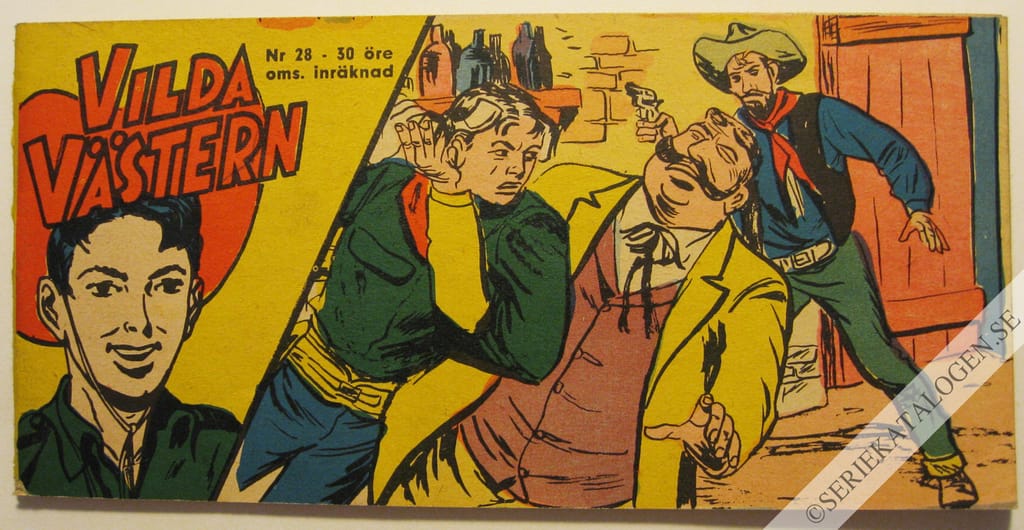 Framsida på Vilda Västern #28 (1961)