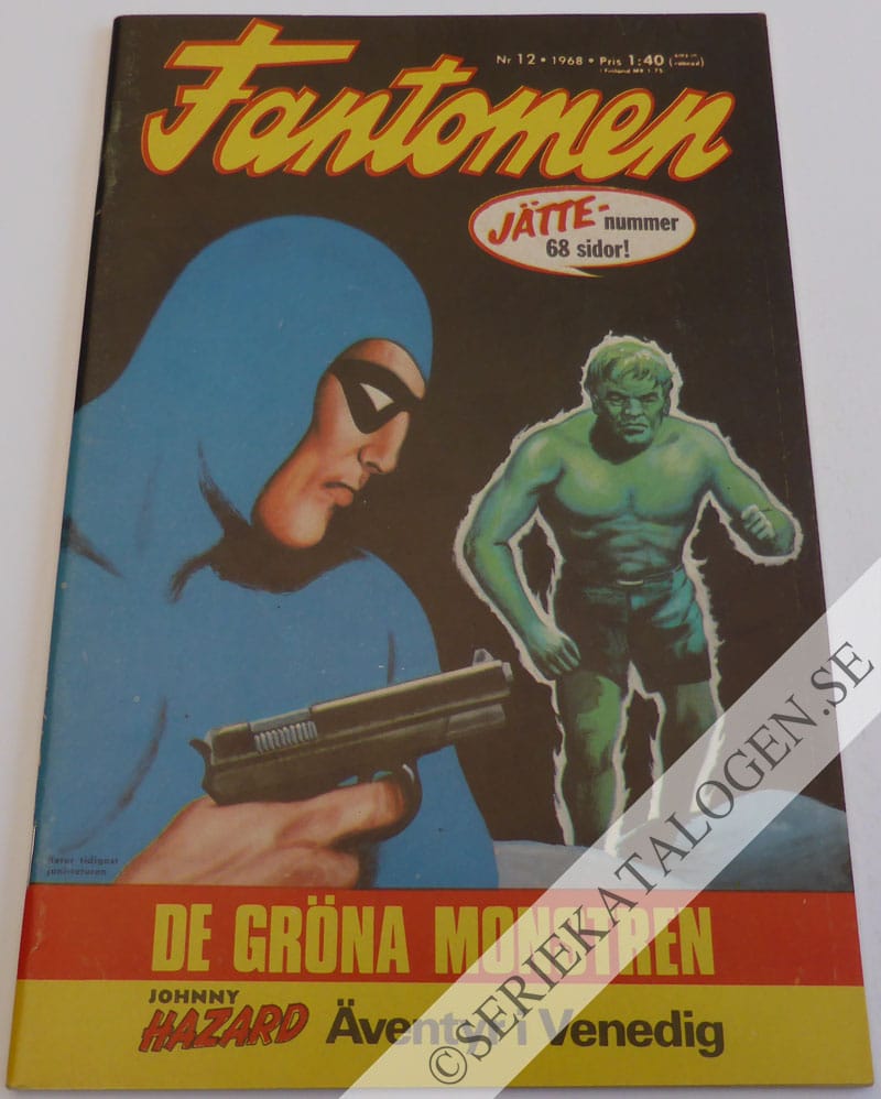 Framsida på Fantomen #12 (1968)