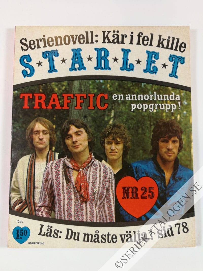 Framsida på Starlet #25 (1968)