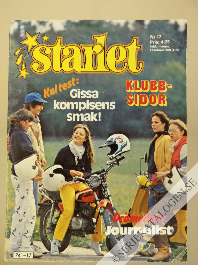 Framsida på Starlet #17 (1982)