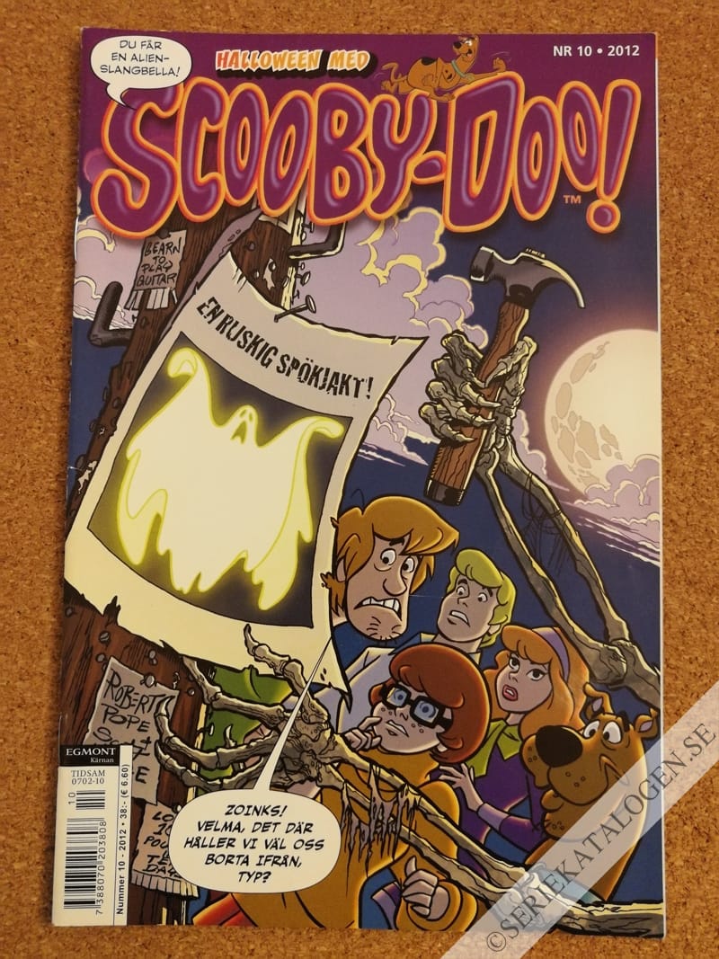 Framsida på Scooby-Doo! #10 (2012)