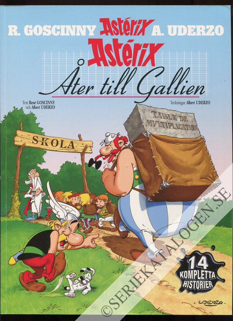 Framsida på Asterix Asterix åter till Gallien (2006)