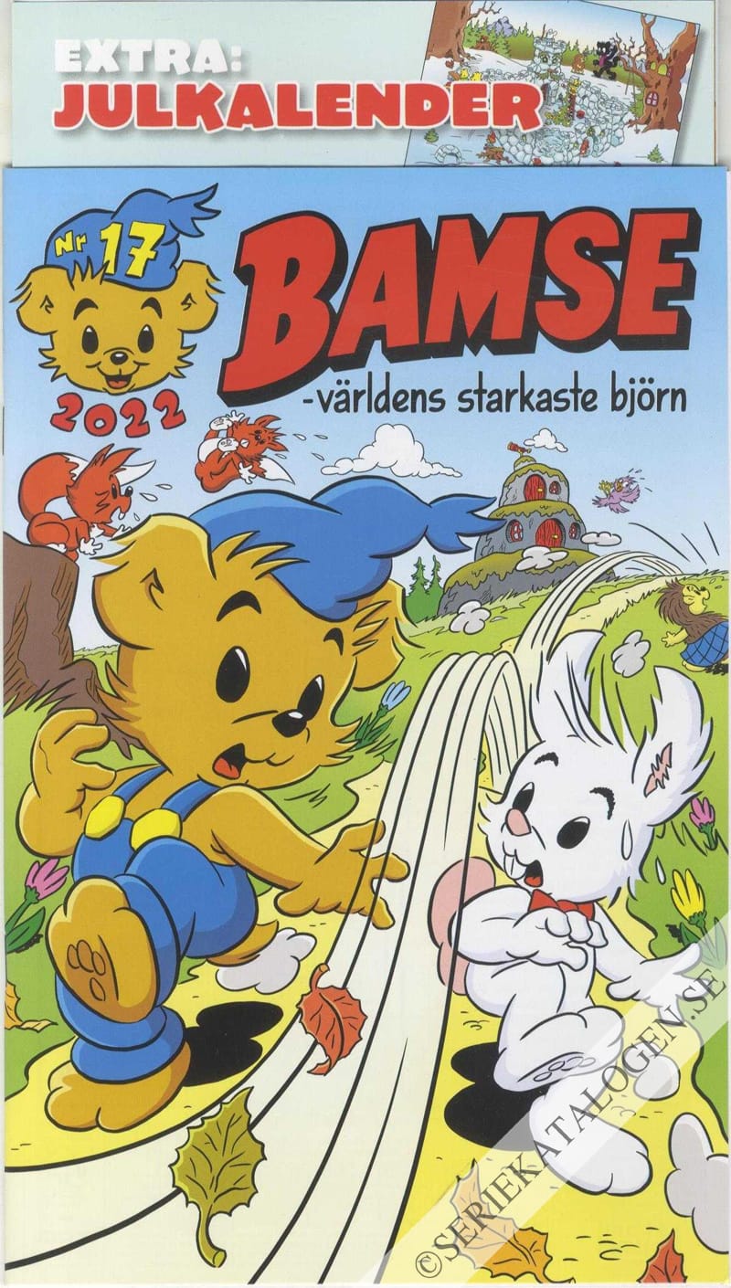 Framsida på Bamse #17 (2022)