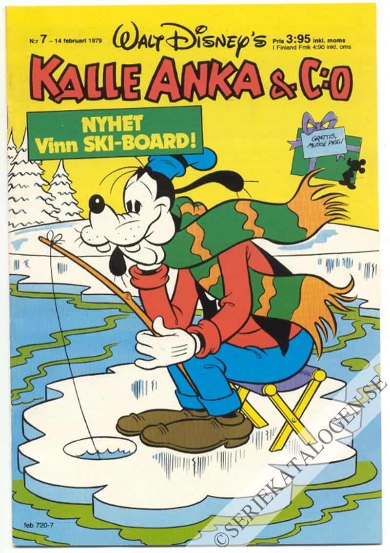 Framsida på Kalle Anka & C:o #7 (1979)
