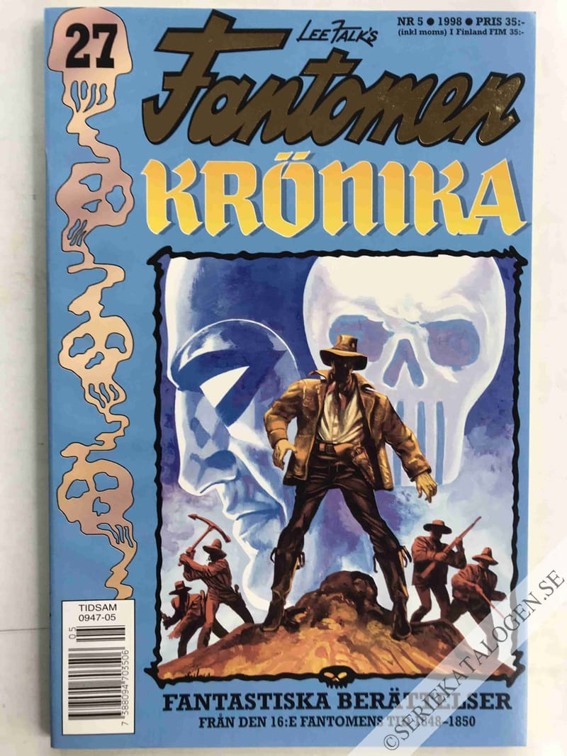 Framsida på Fantomen Krönika #5 (1998)