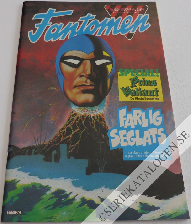 Framsida på Fantomen #20 (1977)