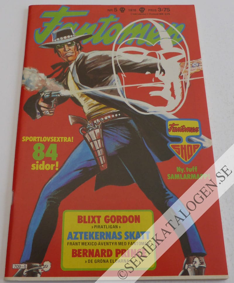 Framsida på Fantomen #5 (1976)