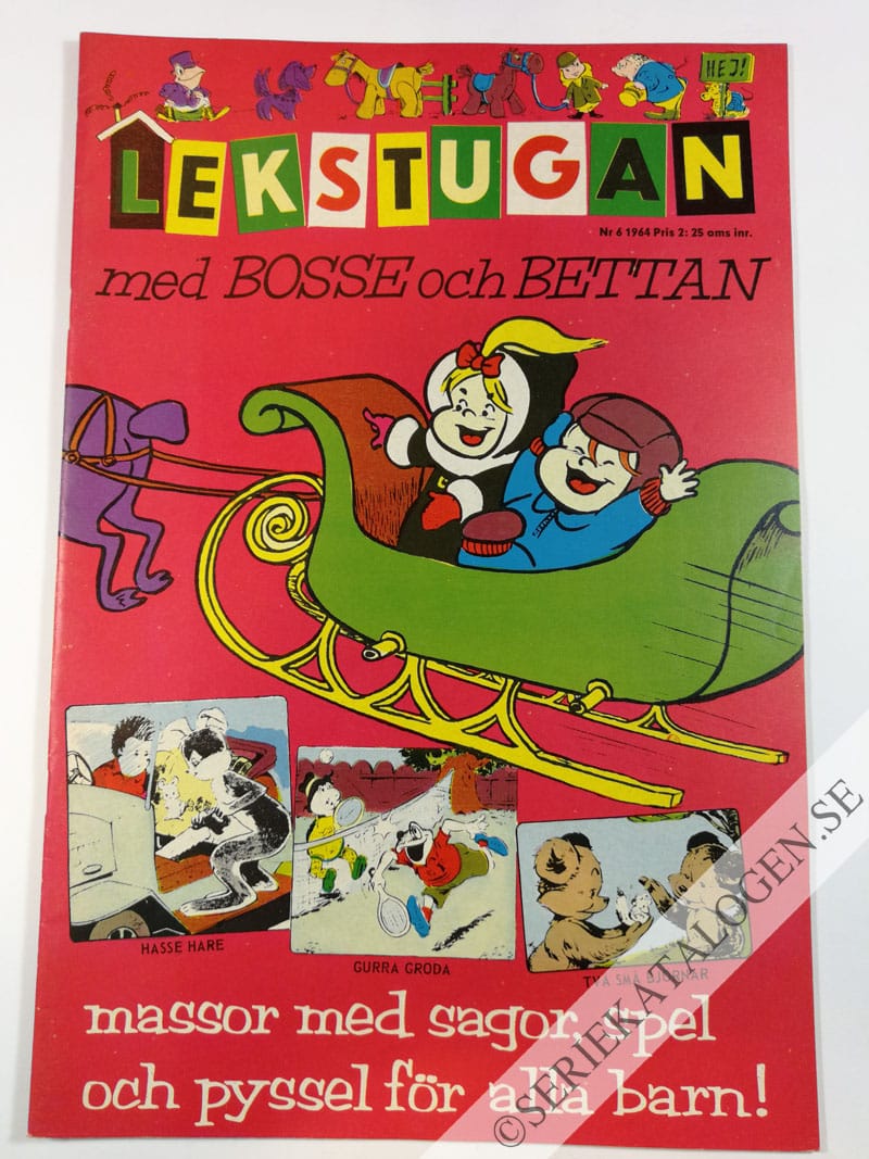 Framsida på Lekstugan #6 (1964)