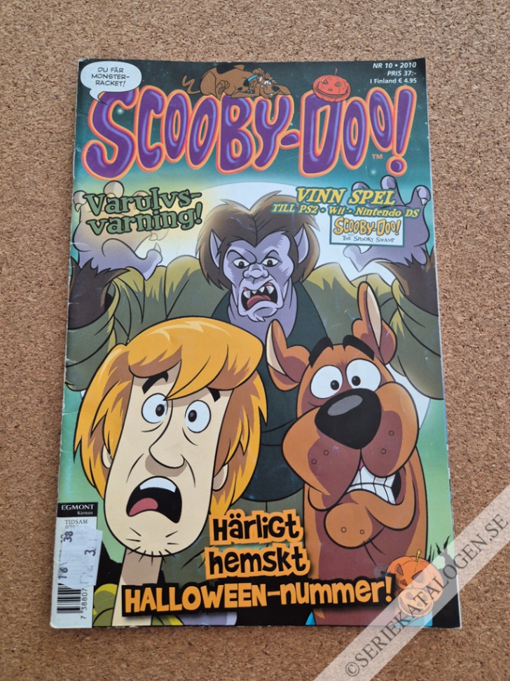 Framsida på Scooby-Doo! #10 (2010)