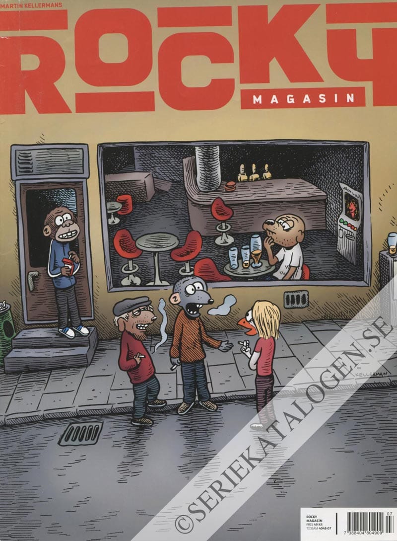Framsida på Martin Kellermans Rocky #7 (2009)