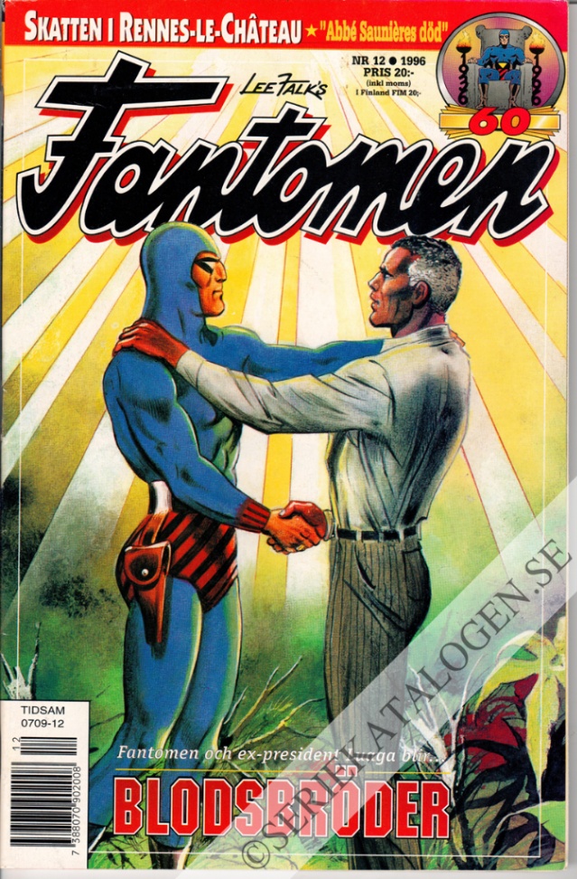 Framsida på Fantomen #12 (1996)
