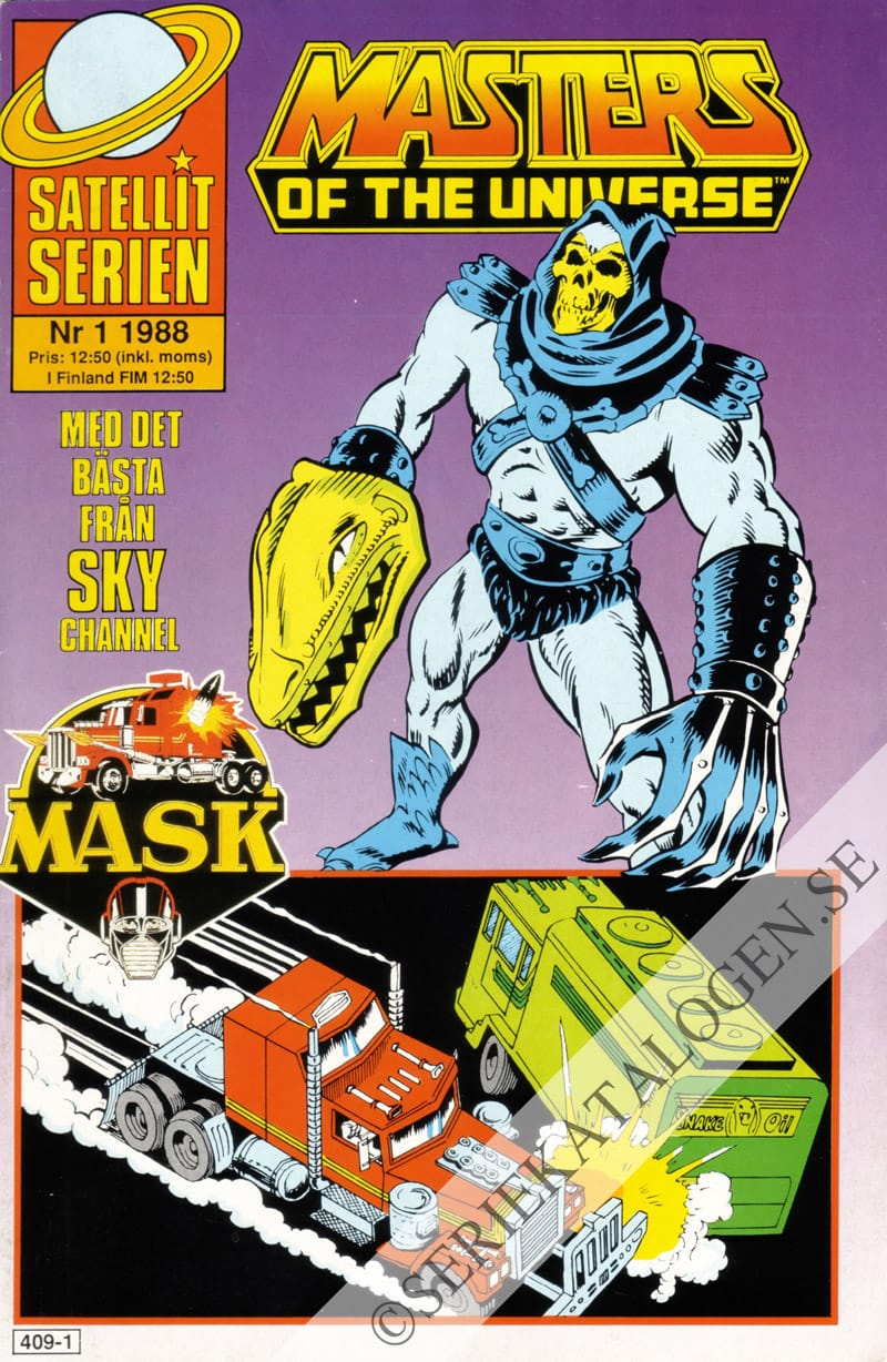 Framsida på Satellitserien #1 (1988)