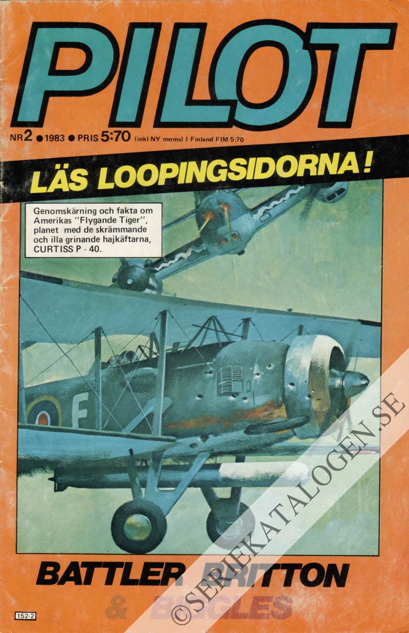 Framsida på Pilot-22 #2 (1983)