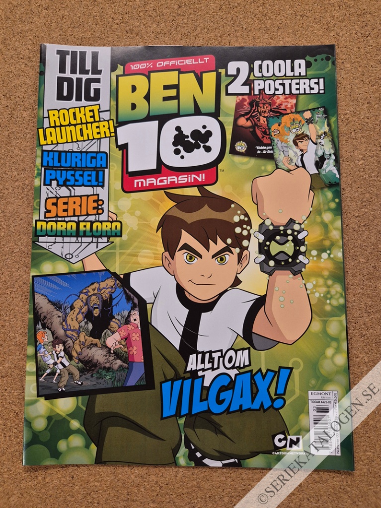 Framsida på Ben 10 magasin! #3 (2010)