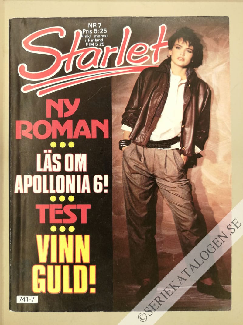 Framsida på Starlet #7 (1985)
