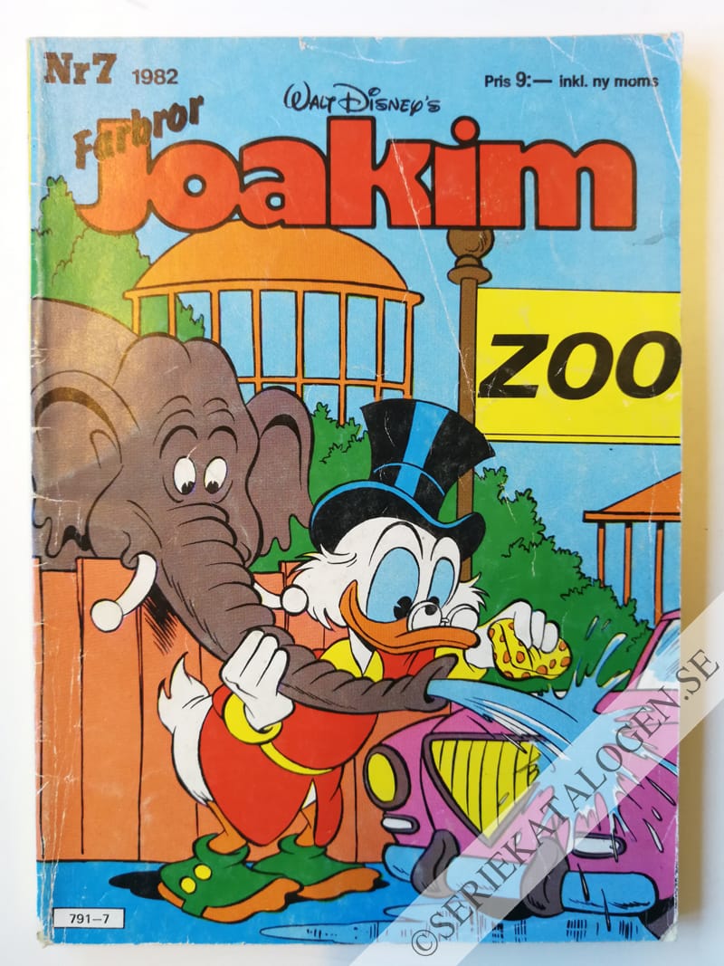 Framsida på Joakim #7 (1982)