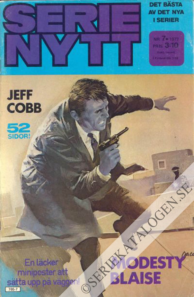 Framsida på Serie-Nytt #7 (1977)
