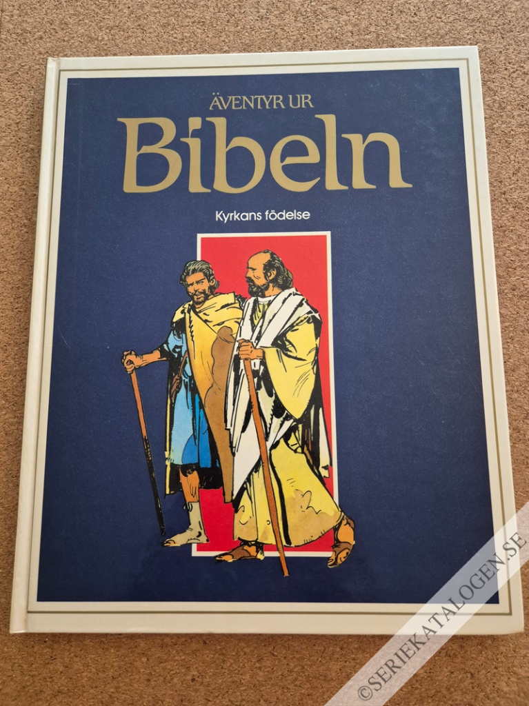 Framsida på Äventyr ur bibeln Kyrkans födelse (1986)