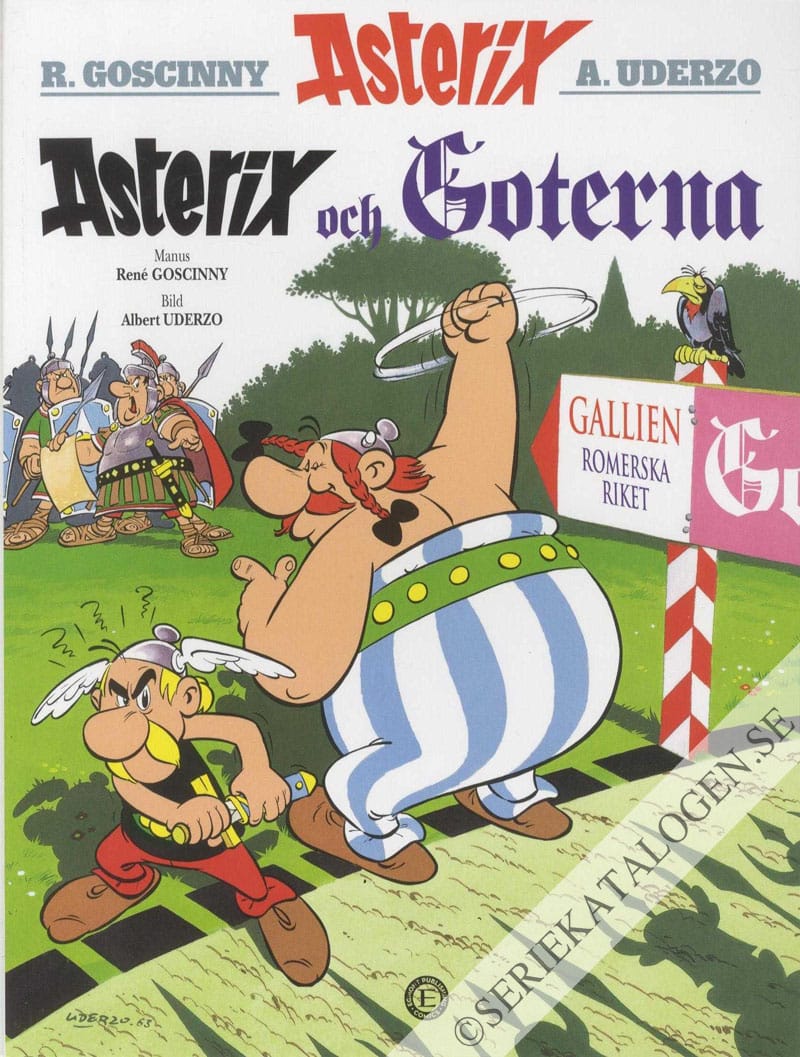 Framsida på Asterix och goterna (2020)