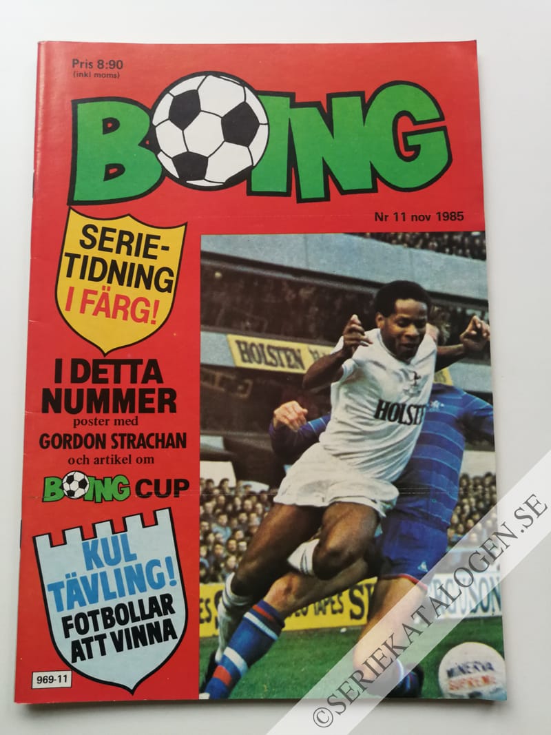 Framsida på Boing #11 (1985)