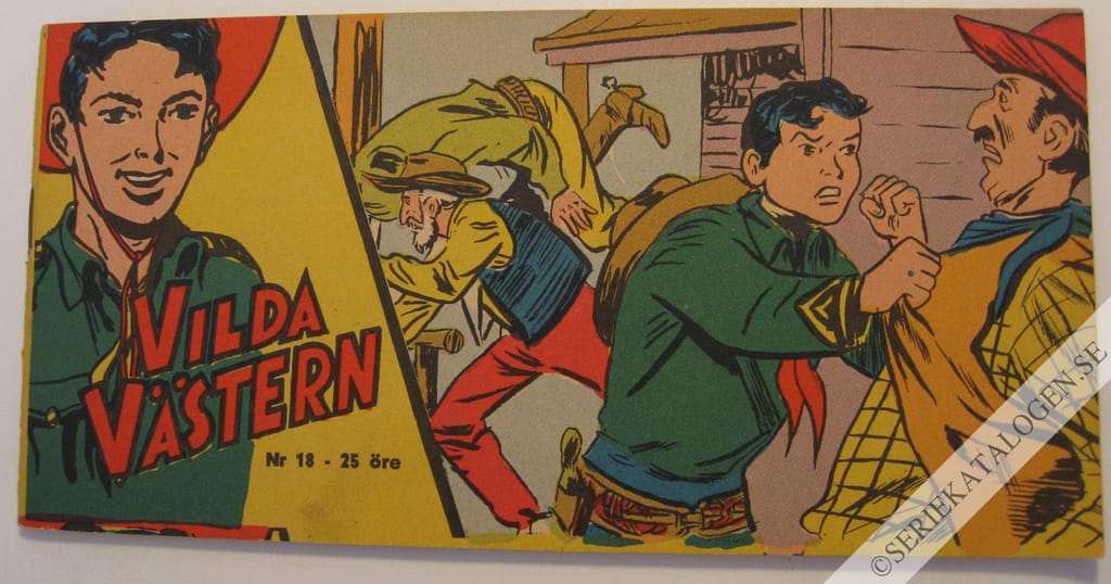 Framsida på Vilda Västern #18 (1959)