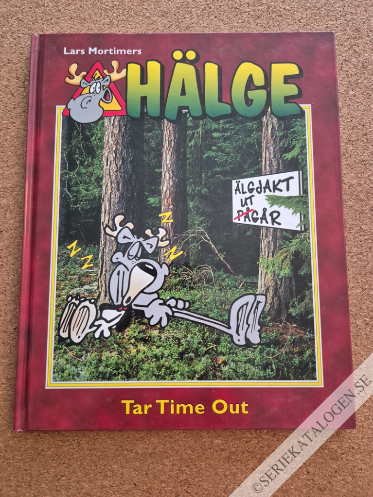 Framsida på Hälge - fotobok Hälge tar Time Out (2003)