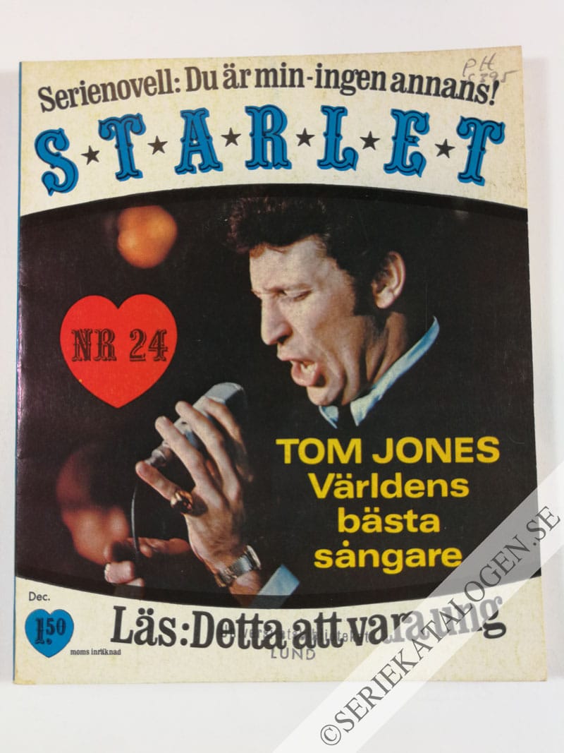 Framsida på Starlet #24 (1969)