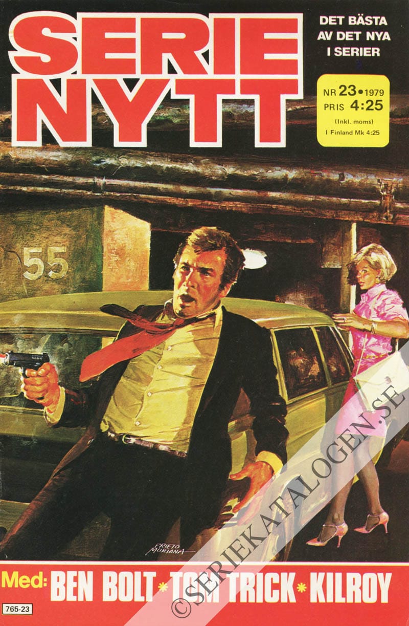 Framsida på Serie-Nytt #23 (1979)