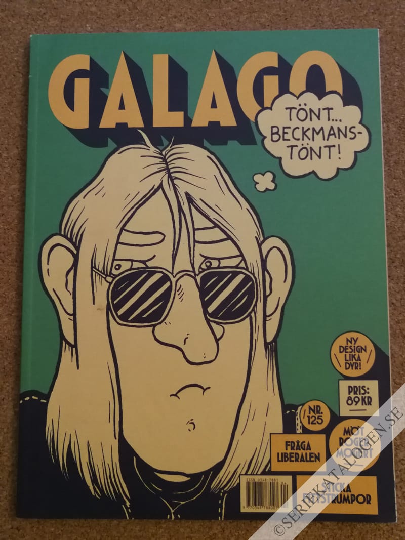 Framsida på Galago #4 (2016)