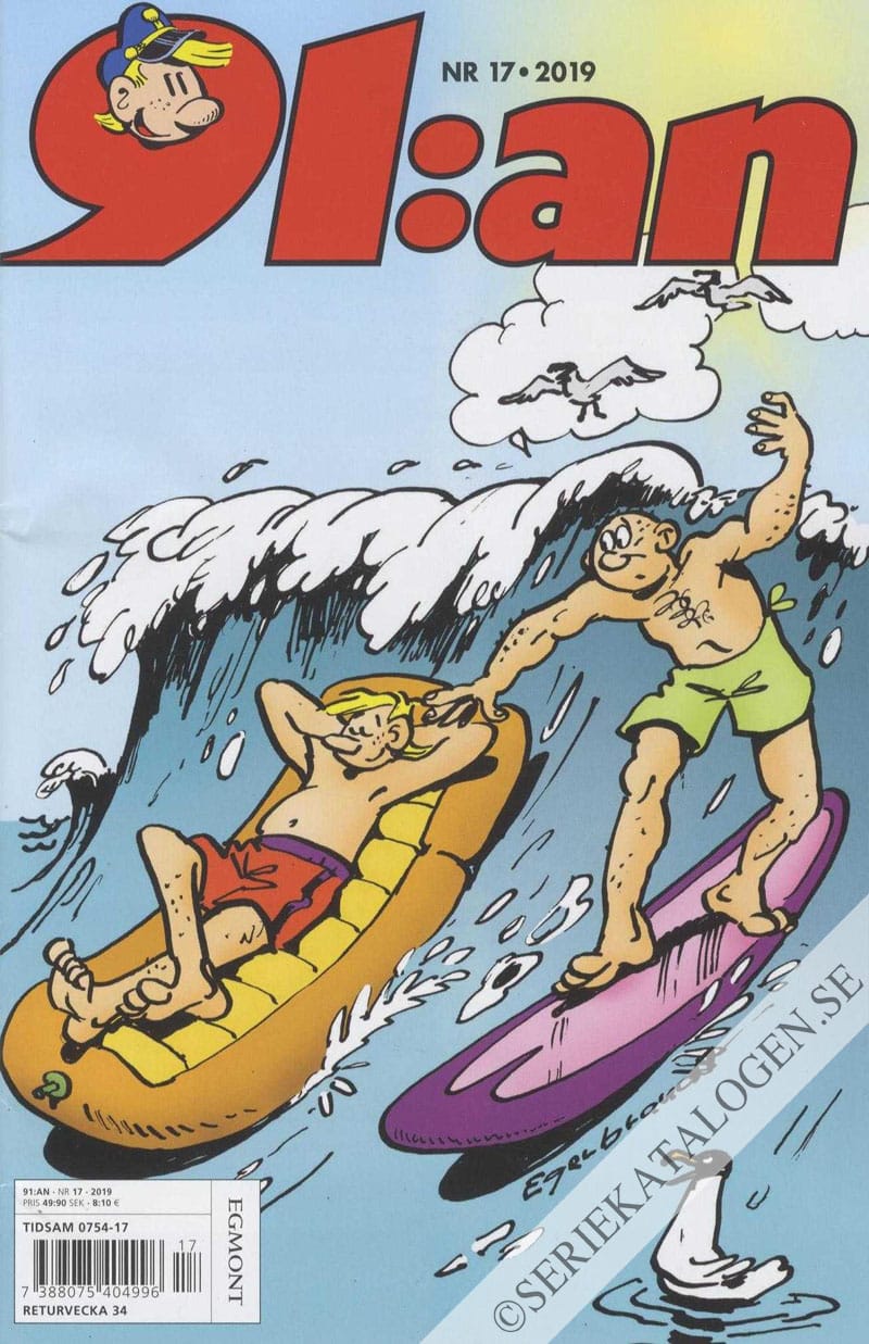 Framsida på 91:an #17 (2019)