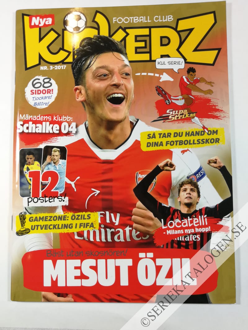 Framsida på Kickerz Football Club #3 (2017)