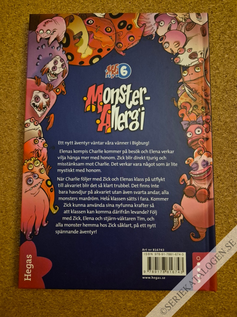 Baksida på Trubbel på akvariet (2020)