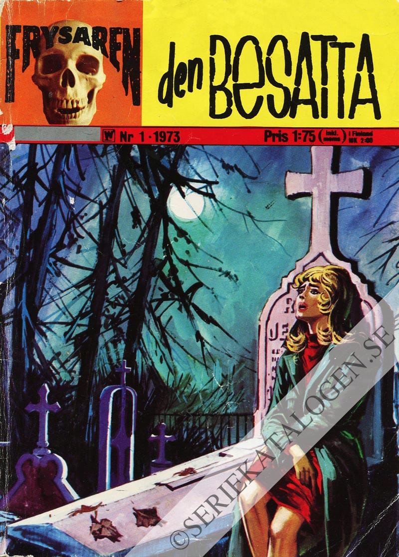 Framsida på Den besatta (1973)