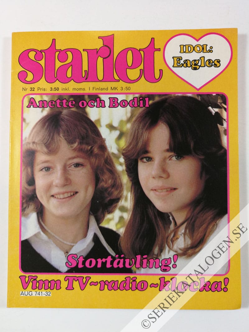 Framsida på Starlet #32 (1979)
