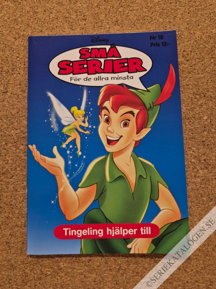 Framsida på Små serier #18 - Tingeling hjälper till (2005)